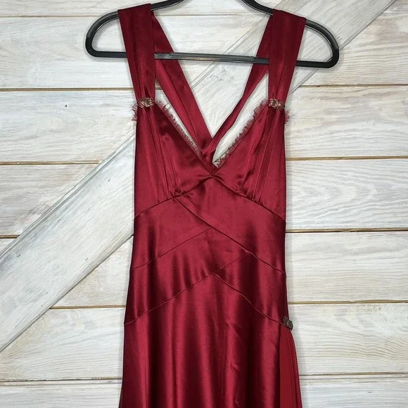 open lace back dress ROGER Red Leather Slip-On Women's Loafer – Steve Madden main image 0